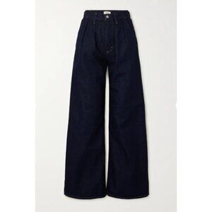 CITIZENS OF HUMANITY Maritzy pleated wide-leg 90s‎ preppy jeans sz 31